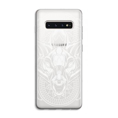 Oh Deer: Samsung Galaxy S10 4G Transparant Hoesje