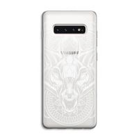 Oh Deer: Samsung Galaxy S10 4G Transparant Hoesje