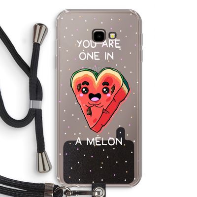 One In A Melon: Samsung Galaxy J4 Plus Transparant Hoesje met koord