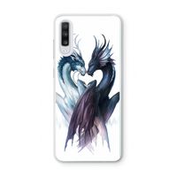 Yin Yang Dragons: Samsung Galaxy A70 Transparant Hoesje Yin Yang Dragons: Samsung Galaxy A70 Transparant Hoesje