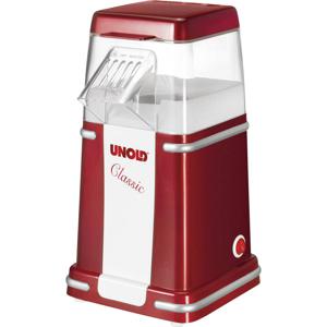 Unold Classic popcorn popper Rood, Zilver, Wit 900 W