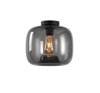 Artdelight PlafondlampPreston grijs glas Ø 28cm - PL PRESTON-28 GR
