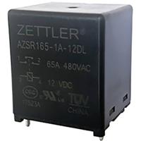 Zettler Electronics Zettler electronics Printrelais 12 V/DC 80 A 1x NO 1 stuk(s) - thumbnail