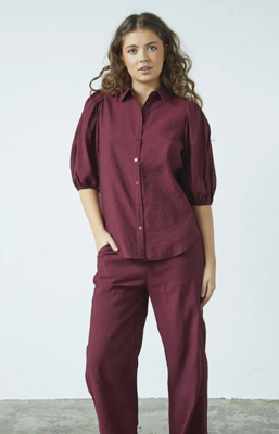 Sisters Point Blouse ELLA-SH D. Bordeaux