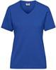 James & Nicholson JN1807 Ladies´ Bio Workwear T-Shirt - /Royal - XS