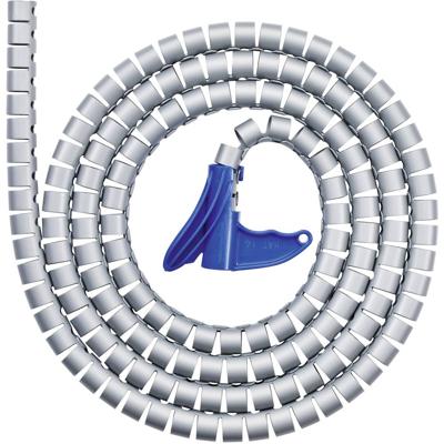 HellermannTyton 161-64206 HWPP-16MM-PP-SR-K1 Kabelslang 16 mm (max) Zilver 2 m