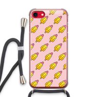 Waterijsjes: iPhone SE 2020 Transparant Hoesje met koord