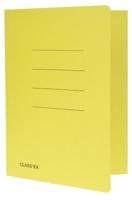 Class'ex dossiermap, 3 kleppen ft 18,2 x 22,5 cm (voor ft schrift), geel