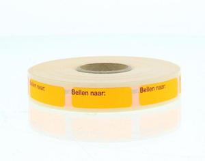 Blockland Strooketiket bellen naar 30x10mm