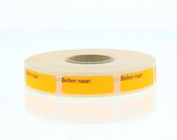 Blockland Strooketiket bellen naar 30x10mm
