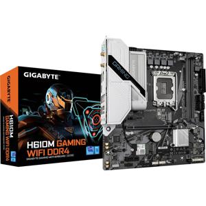 Gigabyte Gigabyte GA-H610M GAMING WF DDR4 (1700) Moederbord Socket Intel 1700 Vormfactor Micro-ATX Moederbord chipset Intel® H610