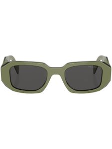 Prada Eyewear rectangle-frame sunglasses - Vert