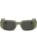 Prada Eyewear rectangle-frame sunglasses - Vert - thumbnail