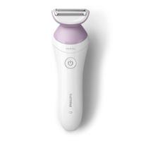 Philips brl136/00 lady shaver series 6000 scheerapparaat wit/paars Philips brl136/00 lady shaver series 6000 scheerapparaat wit/paars