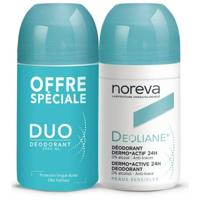 Noreva Deoliane Dermo-Active Deodorant Roll-On 24H DUO 2x 50ml