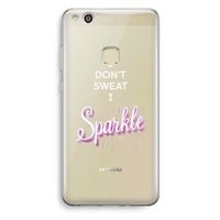 Sparkle quote: Huawei Ascend P10 Lite Transparant Hoesje
