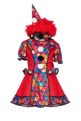 Clown jurkje meisjes