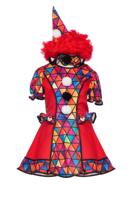 Clown jurkje meisjes Clown jurkje meisjes