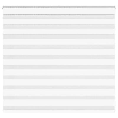 Zebra Blind 165x100 cm stofbreedte 160,9 cm polyester wit