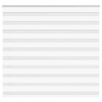 Zebra Blind 165x100 cm stofbreedte 160,9 cm polyester wit