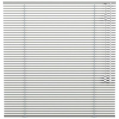 Leen Bakker - Fenstr Jaloezie 25mm Standaard Lak - Licht (20036) - Aluminium - Grijs - 120x10x10 Cm