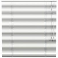Leen Bakker - Fenstr Jaloezie 25mm Standaard Lak - Licht (20036) - Aluminium - Grijs - 120x10x10 Cm