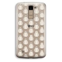 Uilen: LG K10 (2016) Transparant Hoesje