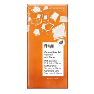 Melk chocolade karamel Himalaya zout - 80 gram