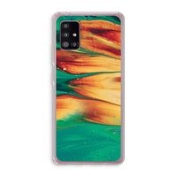 Green Inferno: Samsung Galaxy A51 5G Transparant Hoesje