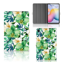 Samsung Galaxy Tab S6 Lite | S6 Lite (2022) Tablet Cover Orchidee Groen - thumbnail