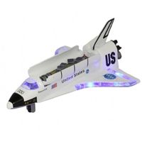 Speelgoed space shuttle met licht en geluid 19 cm   -