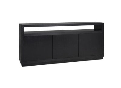 Dressoir Oakura zwart - 3 deuren