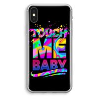 Touch Me: iPhone XS Transparant Hoesje