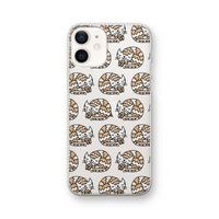 Slapende poes: iPhone 12 Transparant Hoesje