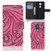 Nokia 8.1 Hoesje Swirl Pink - thumbnail