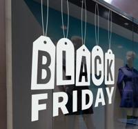 Etalage sticker Black Friday Etalage sticker Black Friday