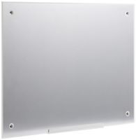 SpeaKa Professional Glazen magneetbord SP-BWM-200 (b x h) 600 mm x 450 mm Wit Glad Incl. opbergbakje - thumbnail