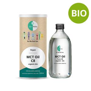 Go-Keto Premium bio Kokos MCT-olie C8 (500 ml)