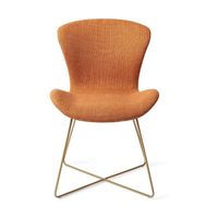 Jesper Home Moji eetkamerstoel Flax and Hay cross gold