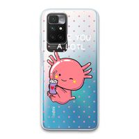 Love You A Lotl: Xiaomi Redmi 10 Transparant Hoesje