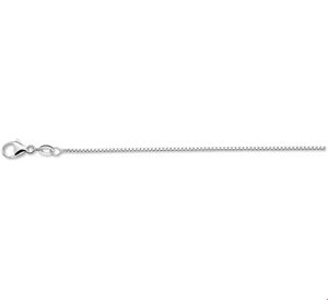 Ketting Venetiaans zilver 0,8 mm 42 cm