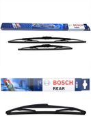 Bosch Ruitenwissers voordeelset voorzijde + achter 553H309
