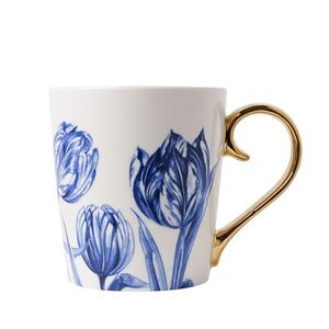 HEINEN - Delfts Blauw - Beker Tulp 0,30l Goud