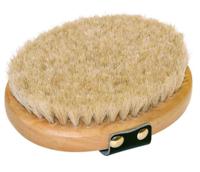 Verwenborstel ovaal houten rug paardenharen brushco