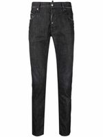 DSQUARED2 jean skinny à effet usé - Noir