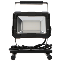 LED bouwlamp op standaard S-rek waterdicht met stekker – 50 Watt - thumbnail