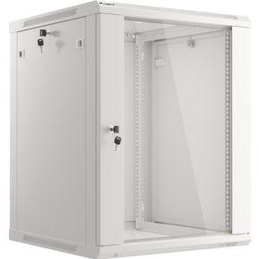 Lanberg WF01-6615-10S rack 15U Wandrek Grijs