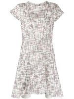 CHANEL Pre-Owned robe évasée en tweed (années 2000) - Rose