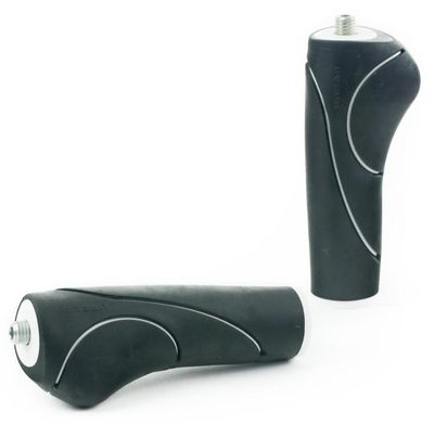 Widek 002674 handvatten urban 120/120mm zwart/wit op kaart