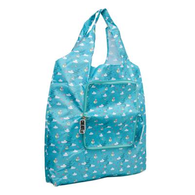 Create It! poptastic opvouwbare shopper turquoise